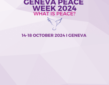 Geneva Peace Week 2024