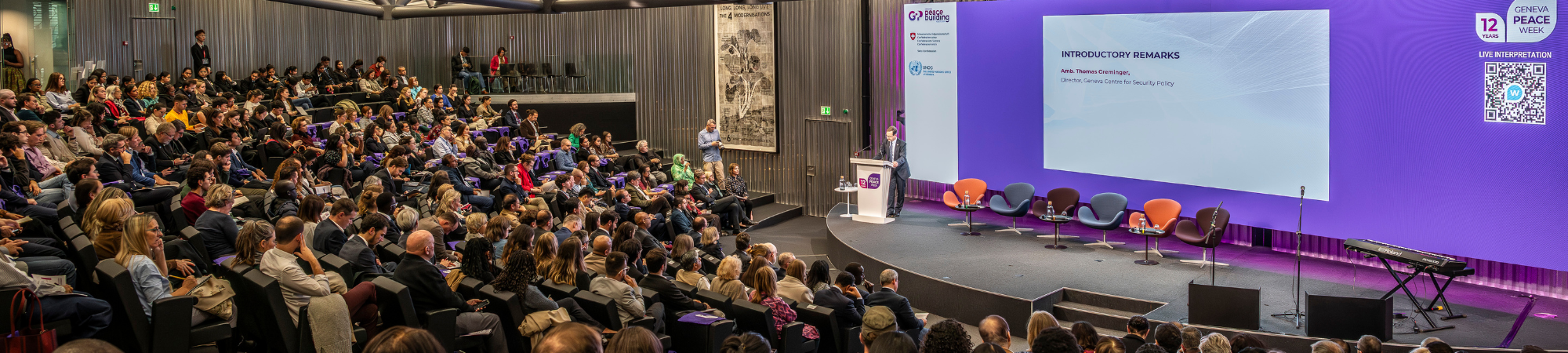 Semaine de la paix à Genève 2025 : 100 activités en faveur de la paix