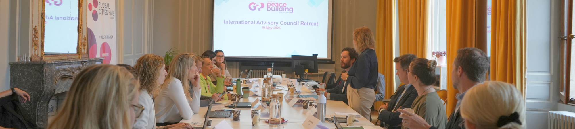 GPP’s International Advisory Council Gathers to Address Peacebuilding Challenges