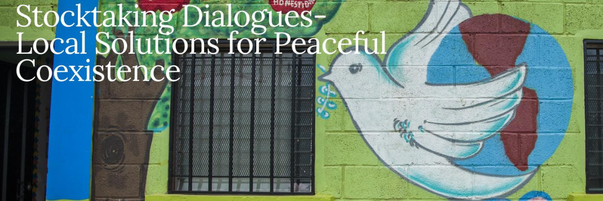 Local Solutions Towards Peaceful Coexistence