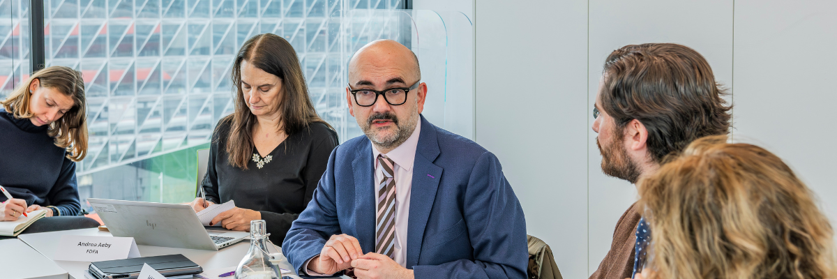 Lunch Briefing with Mr. Asif Khan Director, Policy and Mediation Division, UN Department of Political and Peacebuilding Affairs