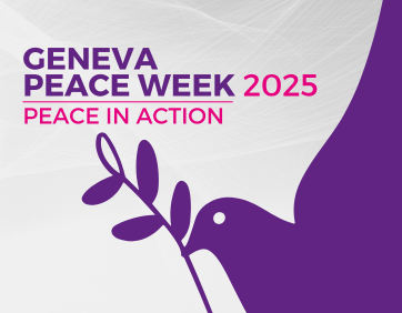 Geneva Peace Week 2025: Peace in Action