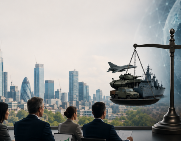 How are human rights obligations in the arms trade reshaping risk for institutional investors?