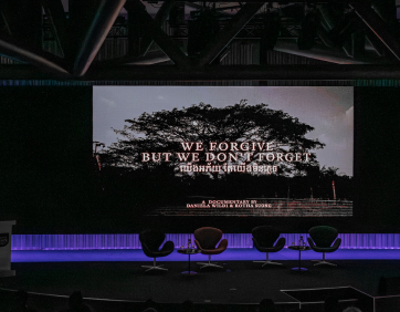 Projection pour la paix : Nous pardonnons mais nous n'oublions pas
