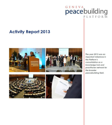 2013 Activity Report